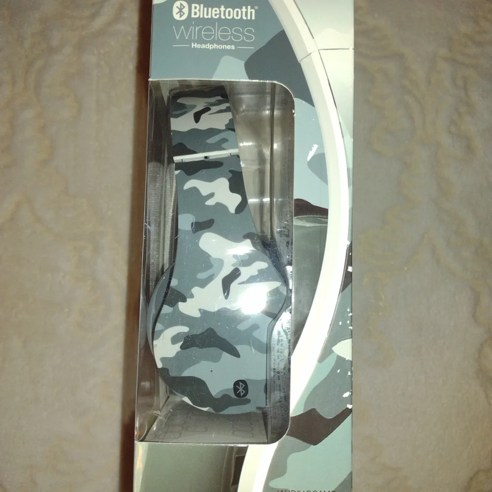 Bluetooth Wireless Headphones - Camouflage